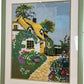 Cross-Stitch Embroidery Framed Wall Artwork (Pre-Loved)
