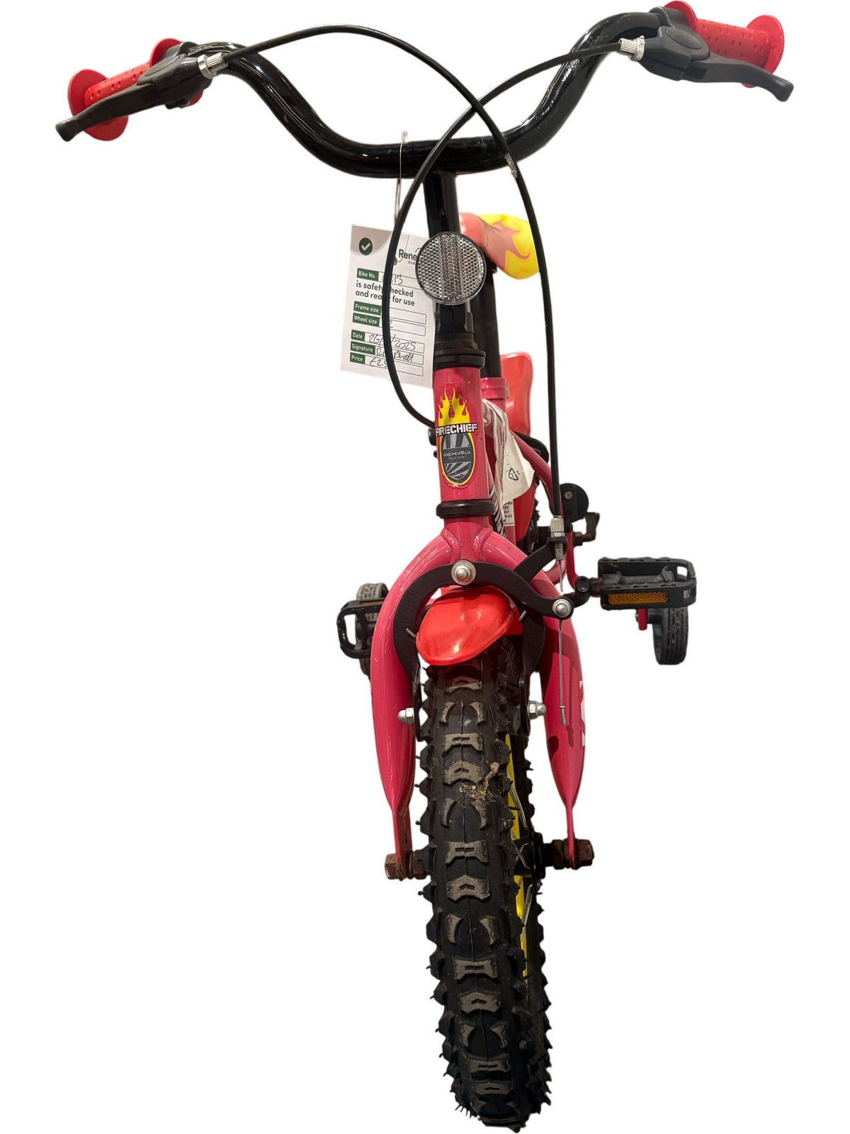 Serviced Firechief Kids Bike 12 Inch (Pre-Loved)