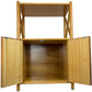 Angraves Bamboo Rattan Storage Cabinet with Open Shelf Unit (Pre-Loved)