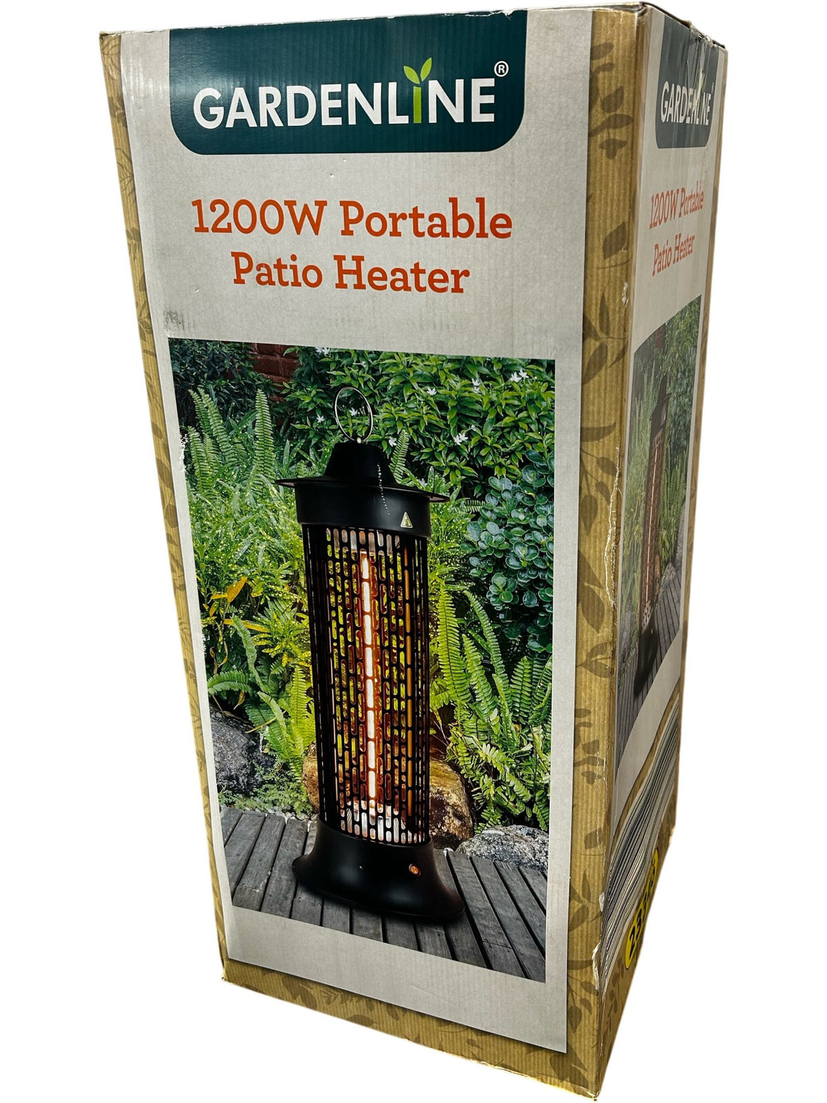 Gardenline 1200W Portable Electric Patio Heater Indoor Outdoor (Pre-Loved)