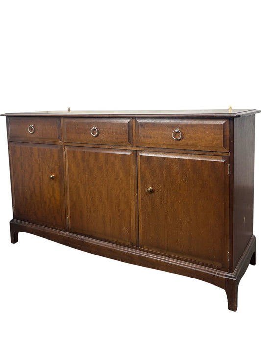 Wooden Sideboard with Drawers and Cabinet Storage (Pre-Loved)