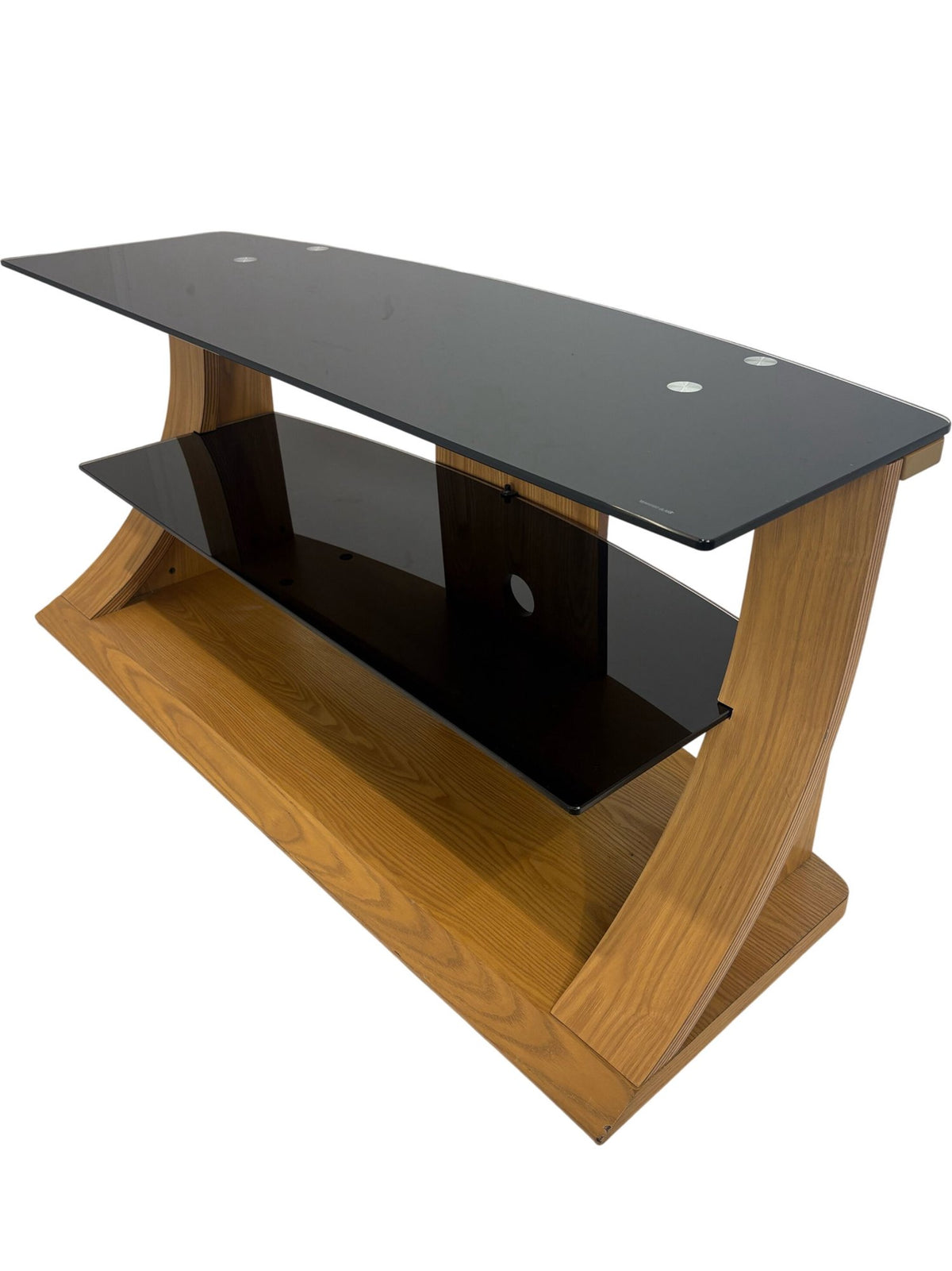 Glass and Wood TV Stand (Pre-Loved)