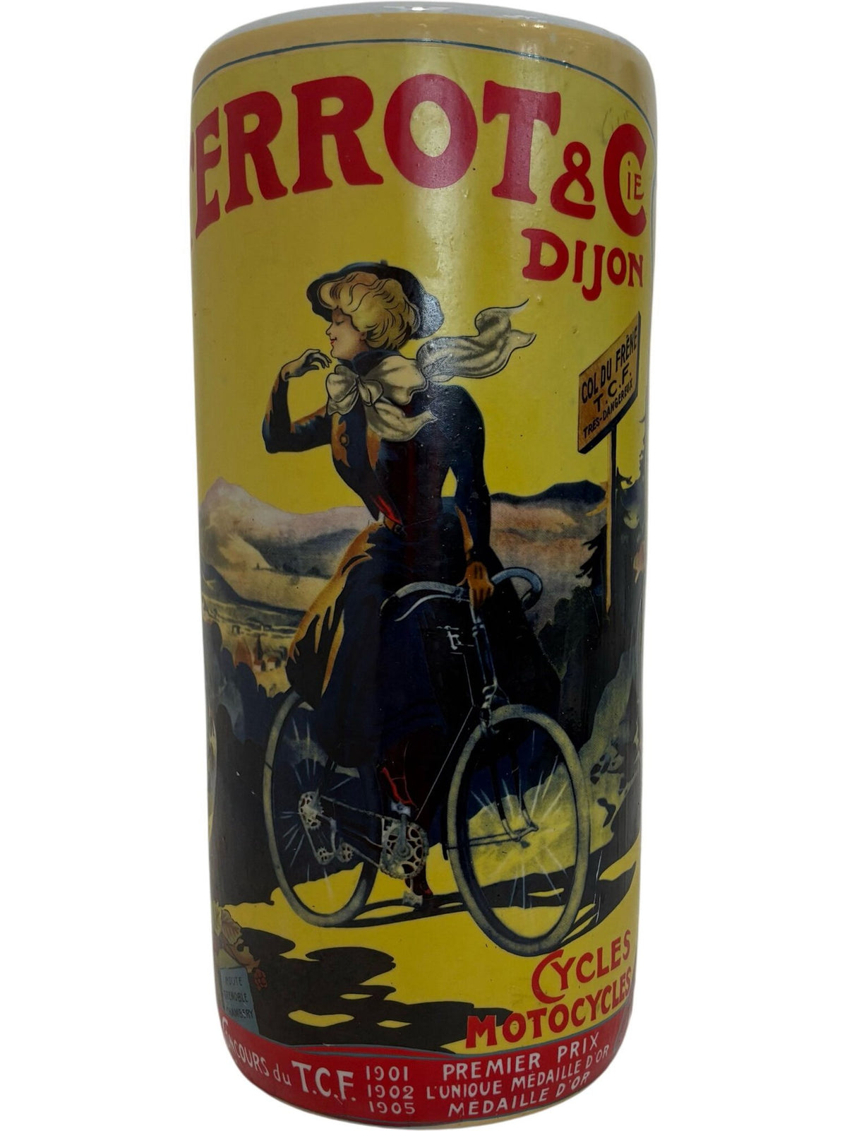 Terrot & Cie Dijon Vintage Cycling Poster (Pre-Loved)
