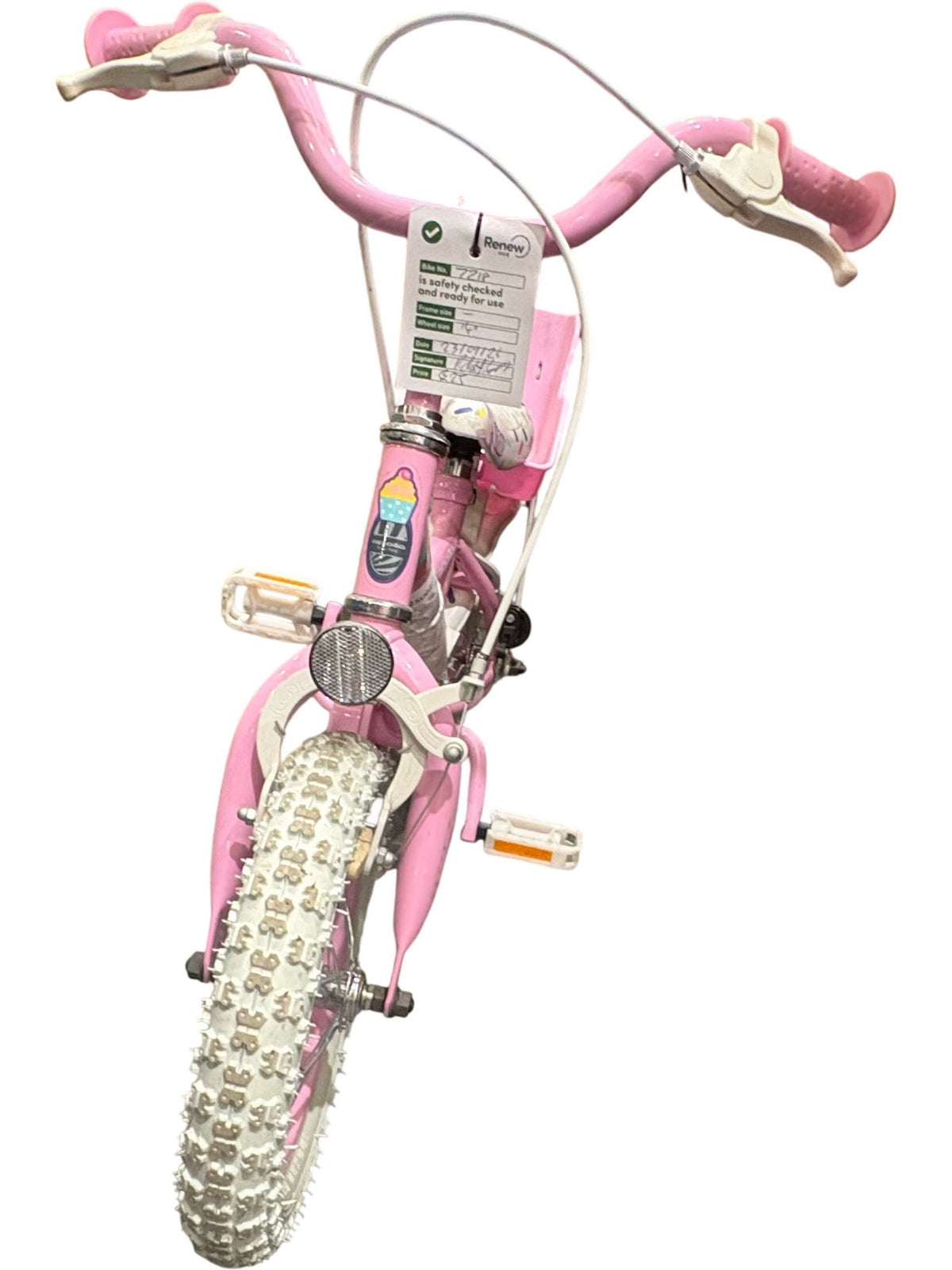 Serviced Cupcake Kids Bike Pink 14" (Pre-Loved)