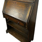 Traditional Wooden Drop-Front Writing Bureau with Drawer & Shelves (Pre-Loved)