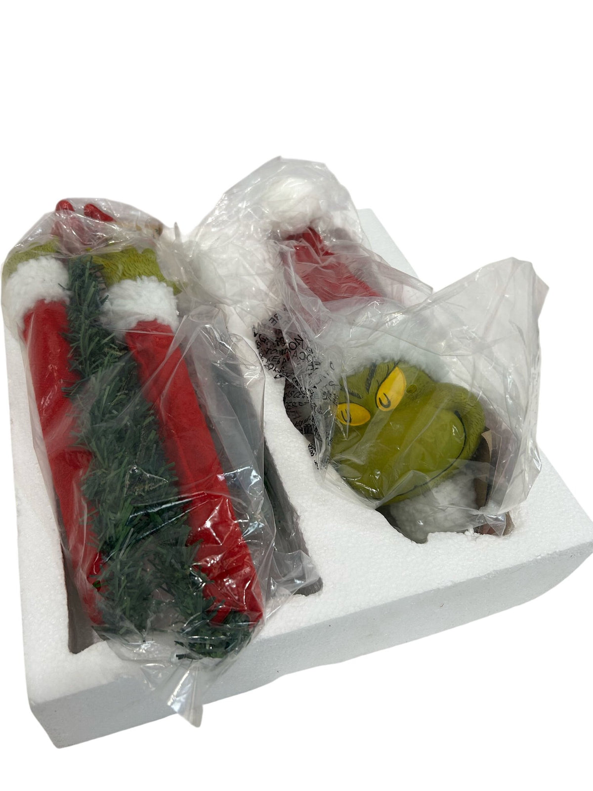 Dept 56 Possible Dreams Grinch Clothique Christmas Tree Topper Set (Pre-Loved)