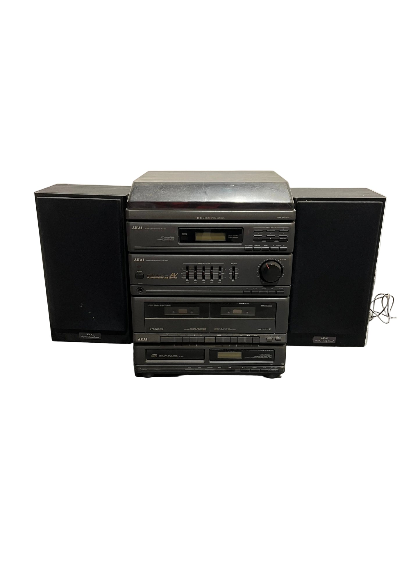 Akai AC-M55 Hi-Fi Midi Stereo System (Pre-Loved)
