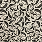 Folding Ironing Board Black And White Leaf Design Cover (Pre-Loved)