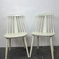 White Wooden Chair X2 (Pre-loved)