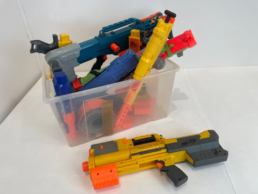 Job Lot of Toy Nerf Guns (Pre-loved)