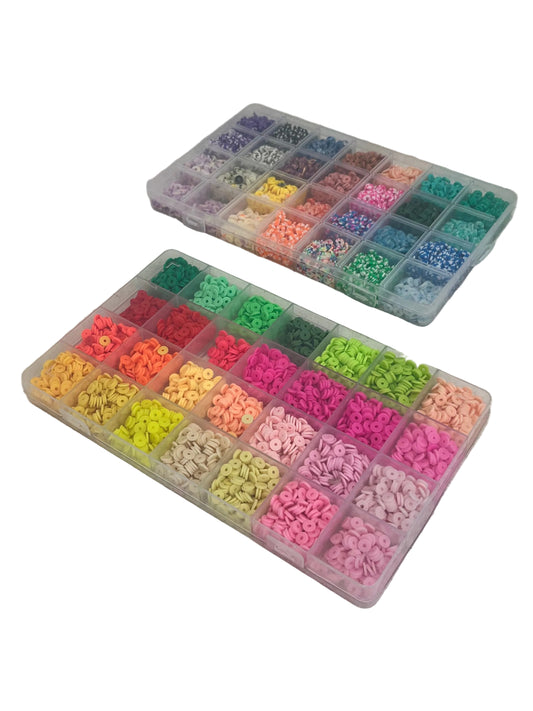 Polymer Clay Heishi Beads Kit (Pre-Loved)