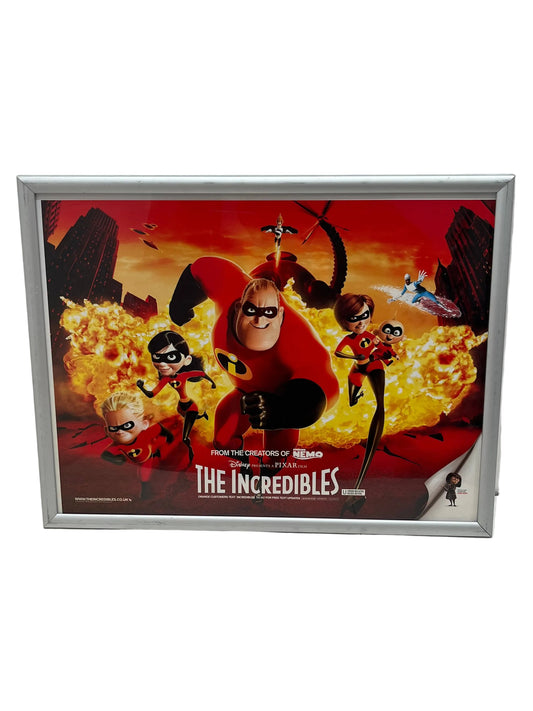 The Incredibles Framed Movie Poster (Pre-Loved)
