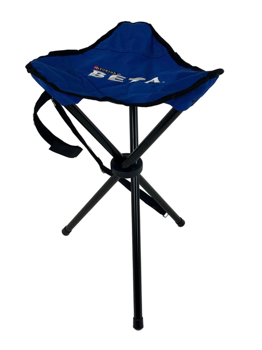 Folding Blue Tripod Camping Fishing Chair (Pre-Loved)