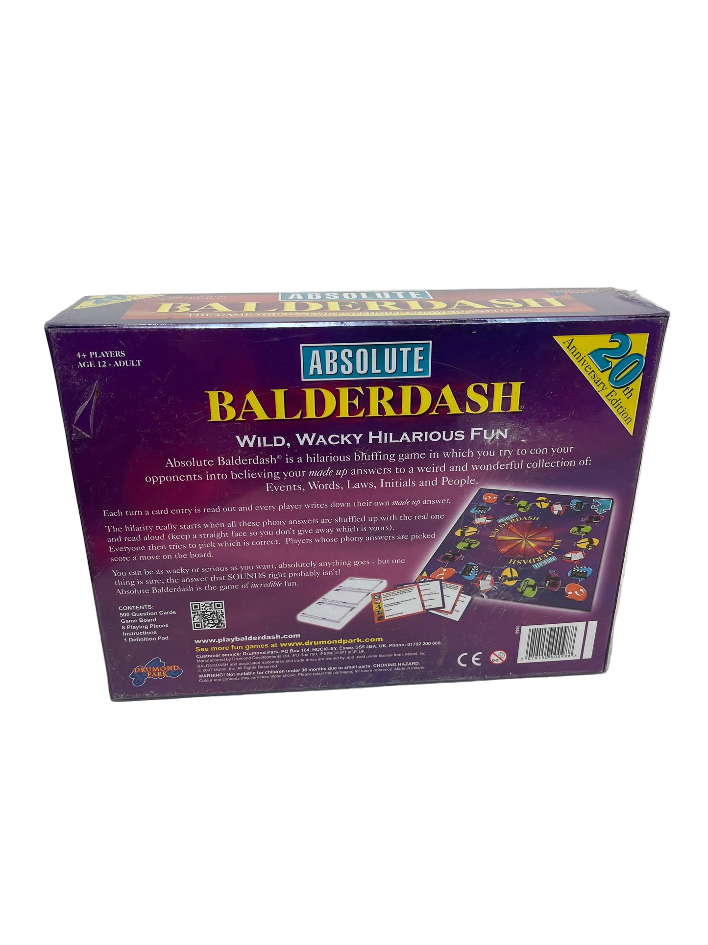 Absolute Balderdash Board Game (Unused)