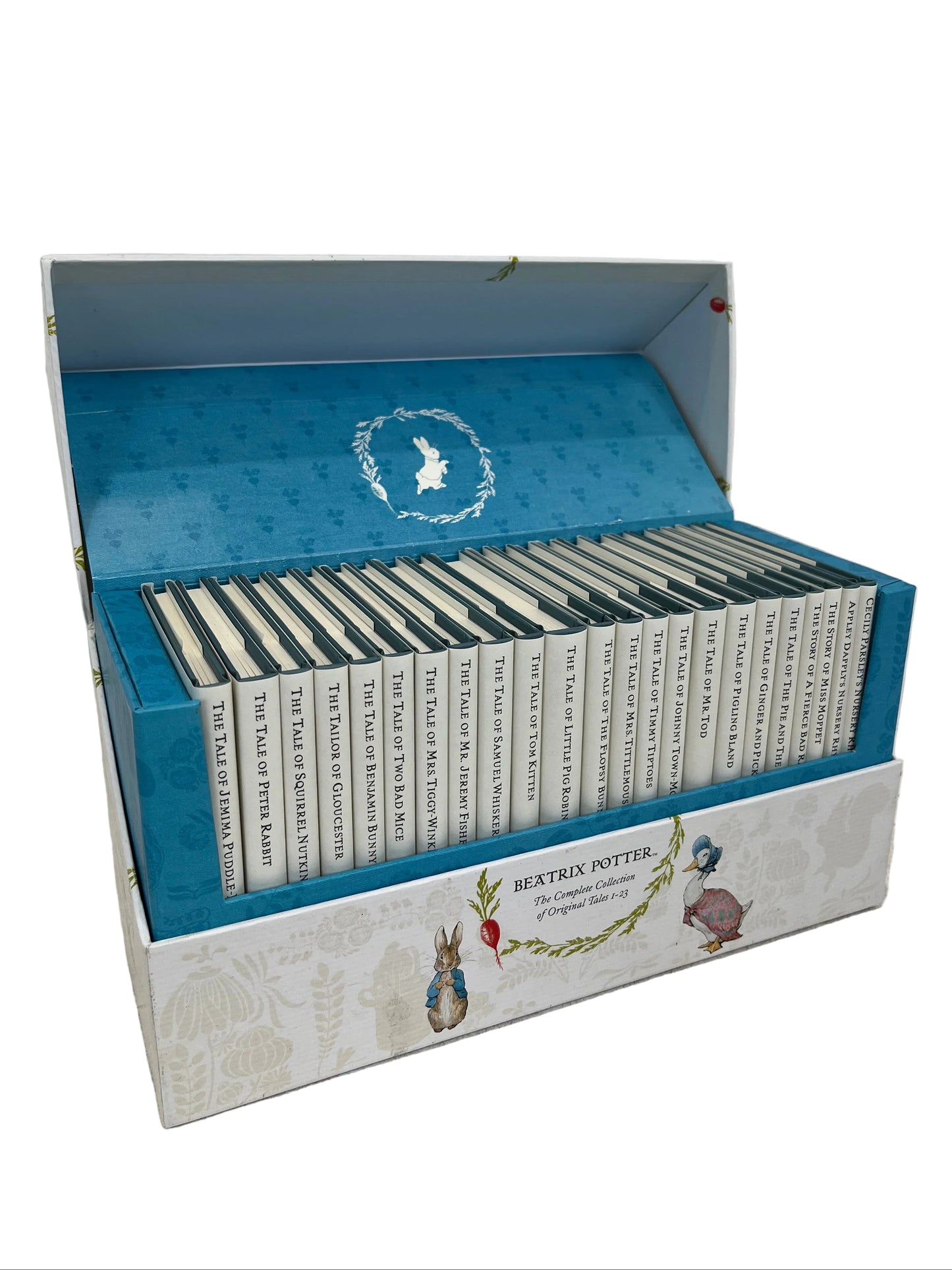 The World Of Peter Rabbit The Complete Collection Of Original Tales Beatrix Potter Children's Book Set (Pre-Loved)
