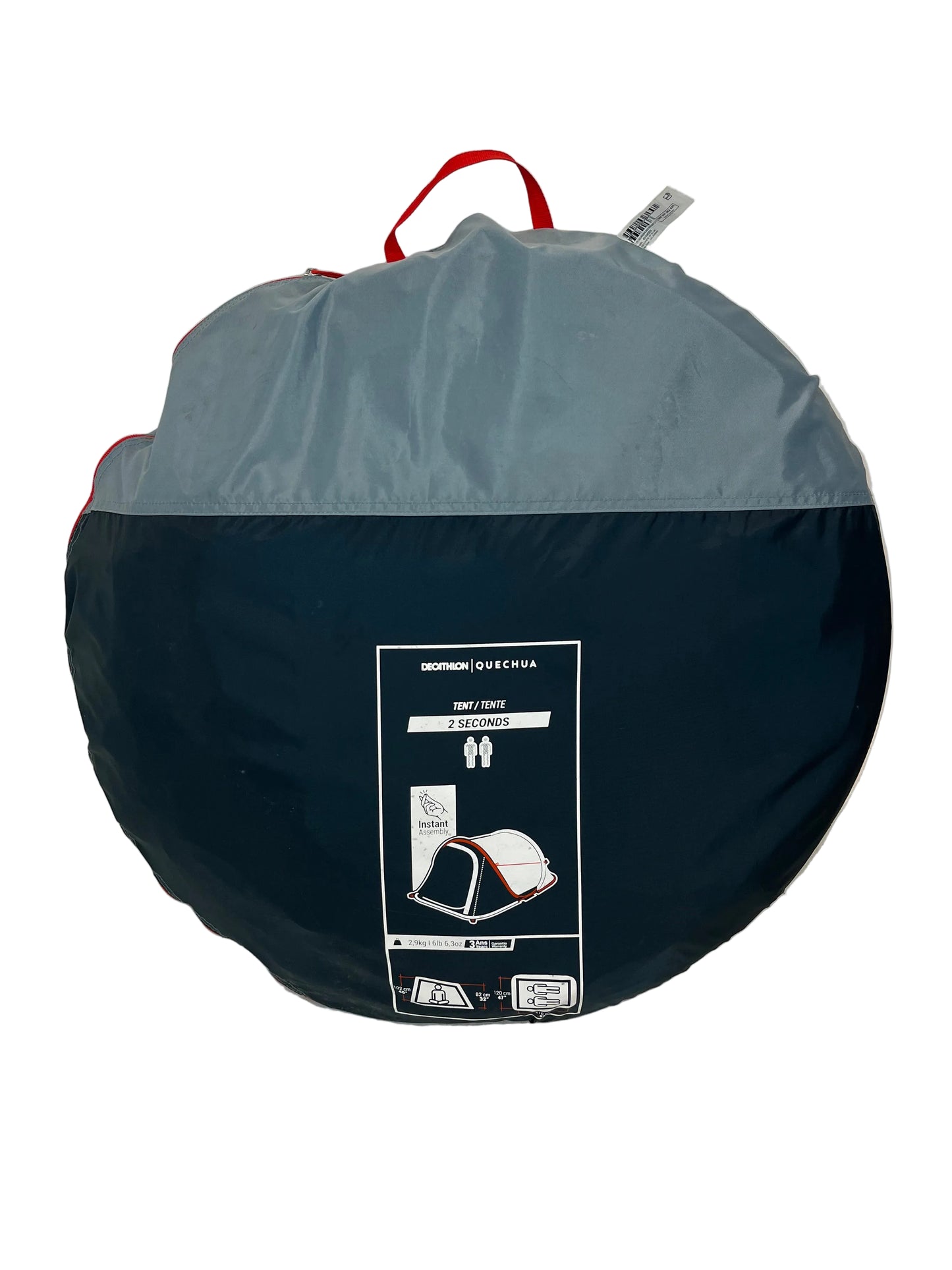 Quechua 2 Seconds 2 Person Pop-Up Tent (Pre-Loved)