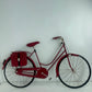 Red Metal Bike Decoration (Pre-loved)