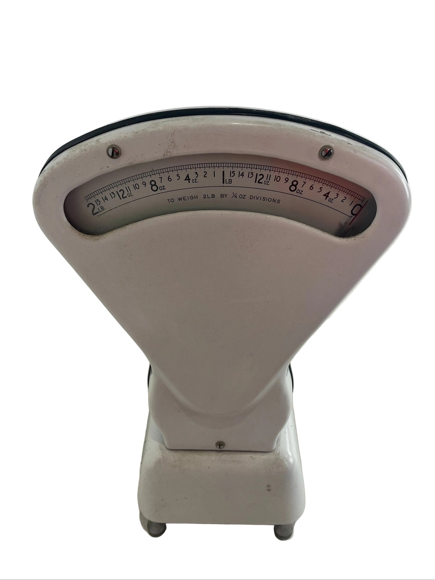Vintage White Enamel Avery Shop Weighing Scale (Pre-Loved)
