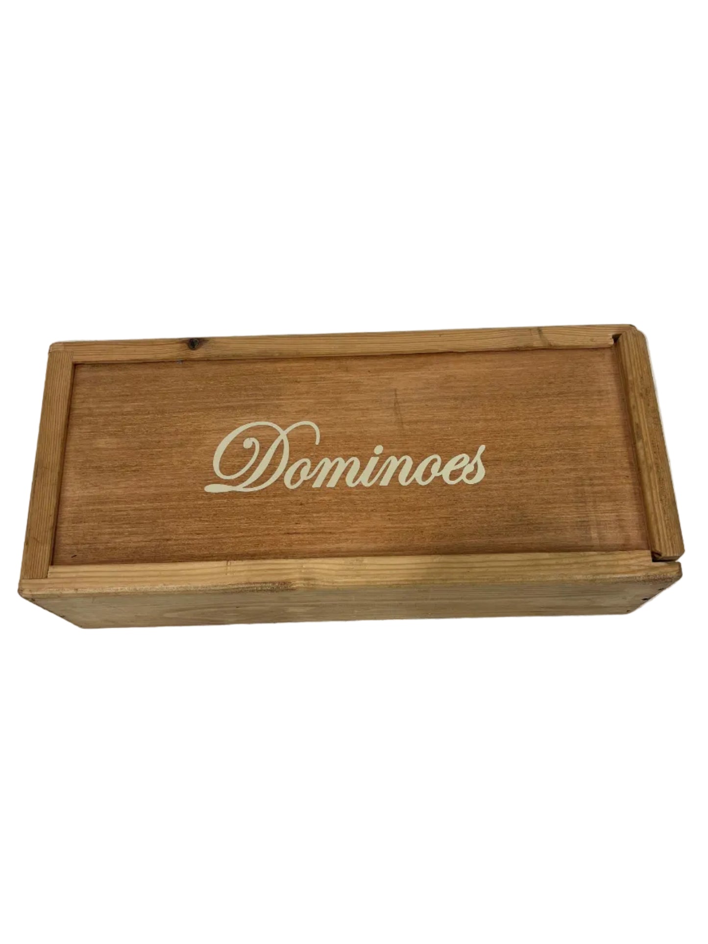 Large Wooden Dominoes Box (Pre-Loved) (Copy)