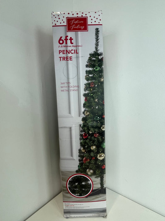 6ft Pencil Christmas Tree (Pre-loved)