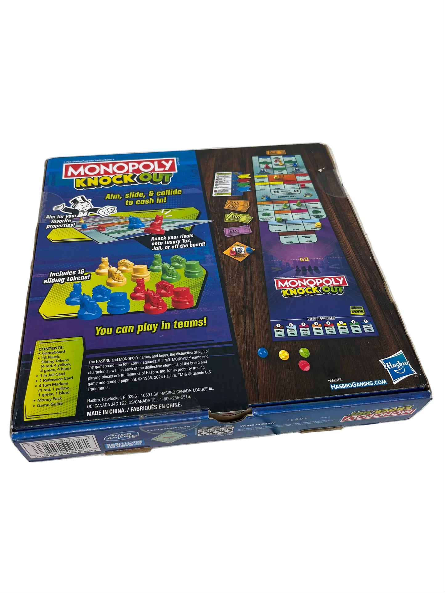 Monopoly Knock Out Board Game (Pre-Loved)