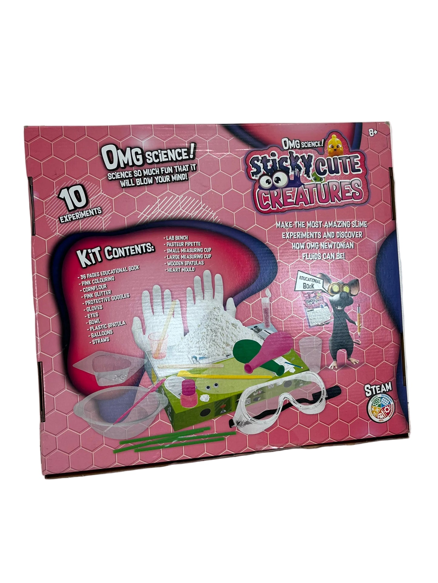 OMG Science! Sticky Cute Creatures Experiment Kit (Pre-Owned)