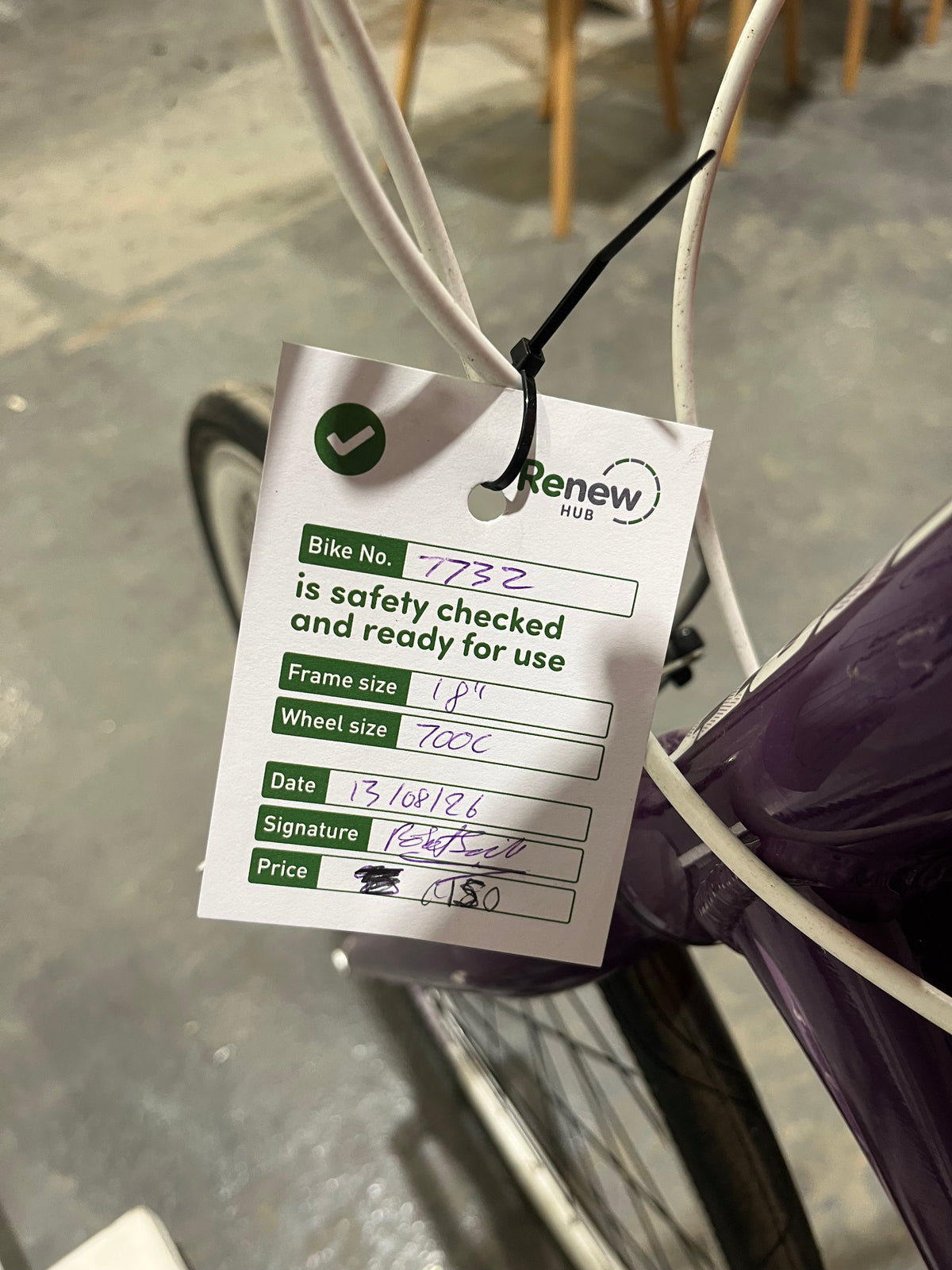 Scott Purple 700c Hybrid Bike (Pre-Loved)