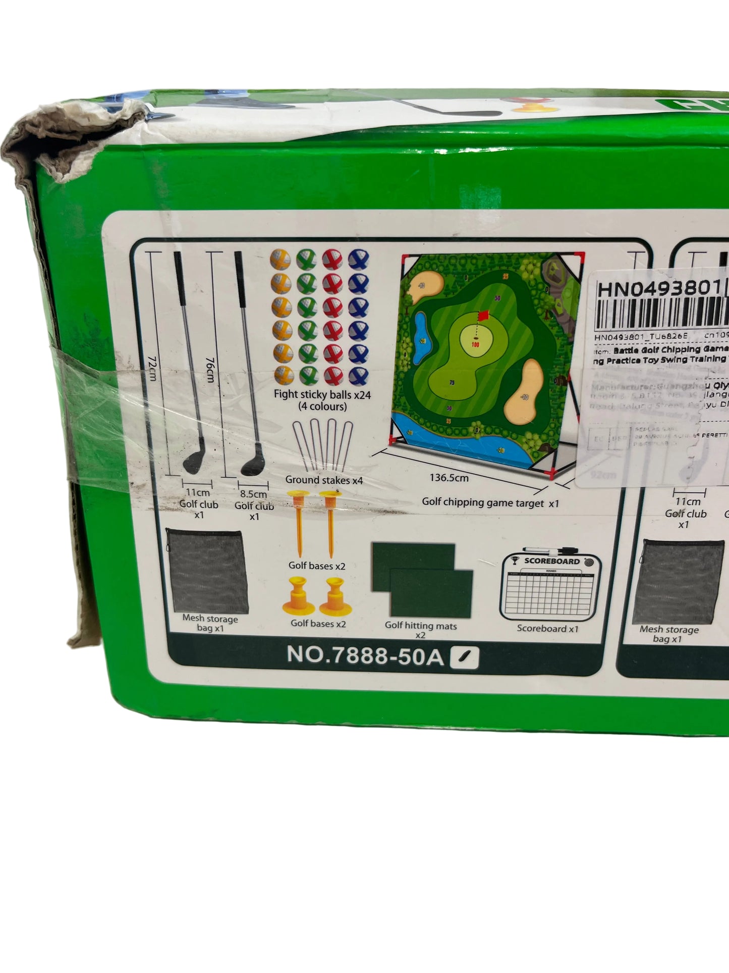 Golf Game Play Set Chipping Game (Pre-Loved)
