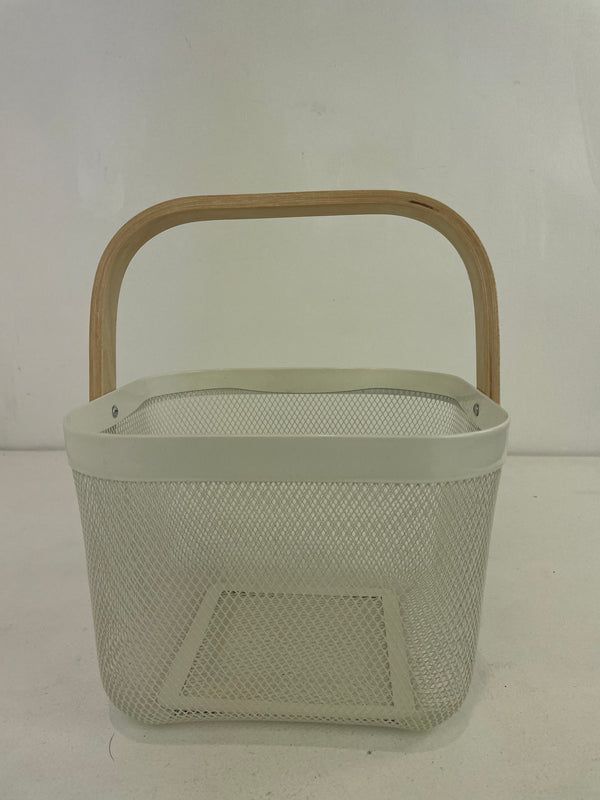 IKEA Risatorp White Basket (Preloved) Renew Greater Manchester