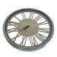 Wooden Metal Frame Wall Clock (Pre-Loved)