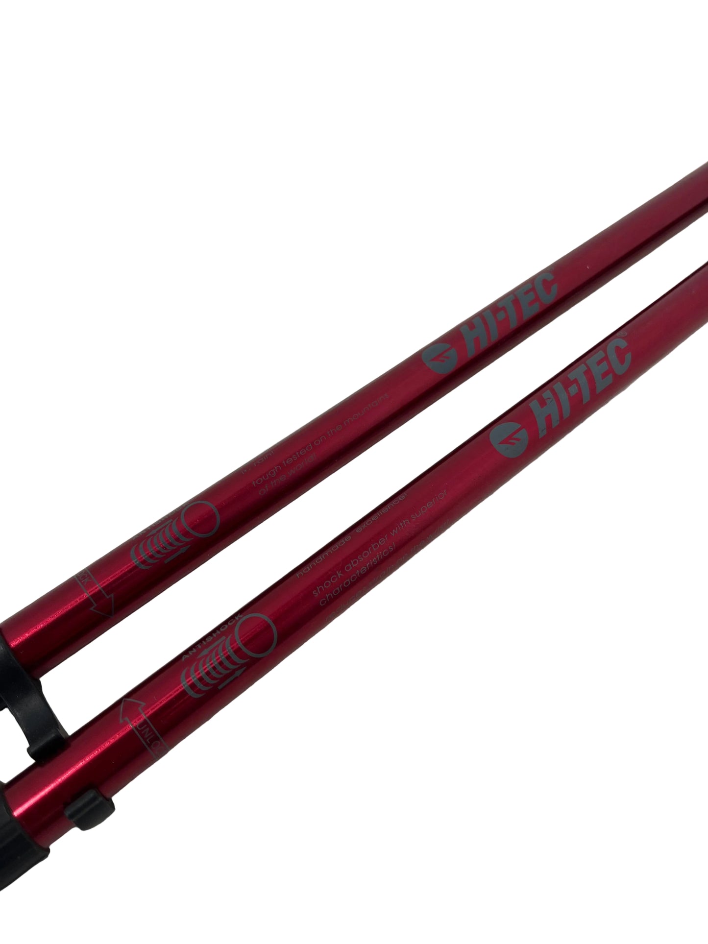 Hi-Tec Red Hiking Trekking Poles (Pre-Loved)
