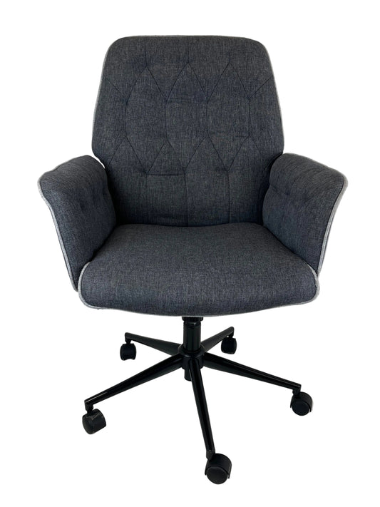 Grey Office Chair With Arms (Pre-Loved)