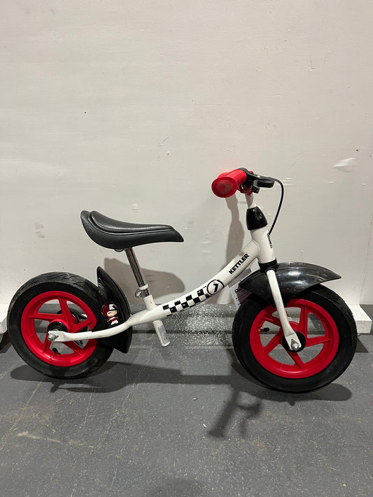 Kettler White 12” Children’s Balance Bike (Pre-Loved)