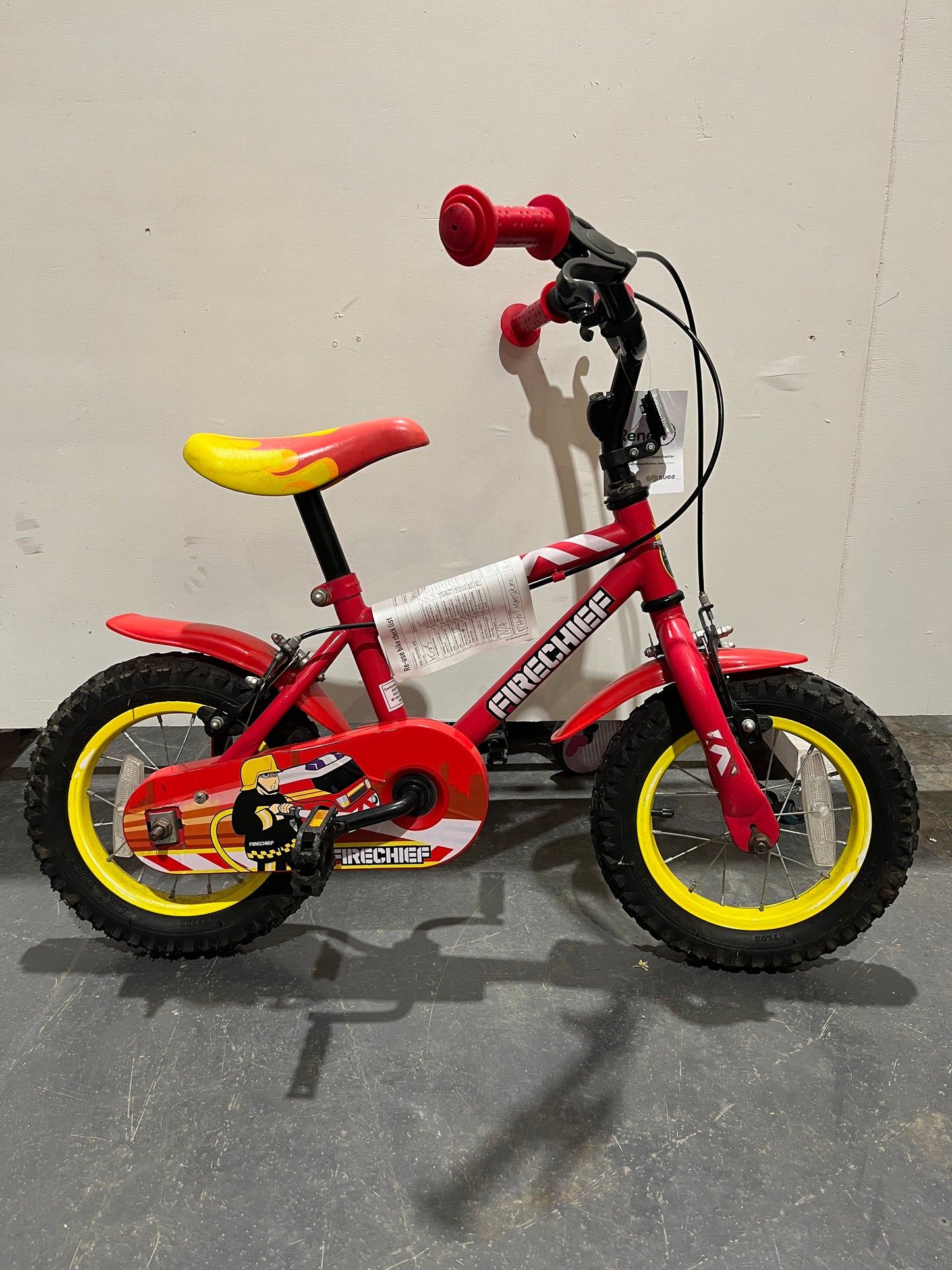 Fire Chiefs Red 12” Children’s Bike (Pre-Loved)