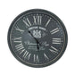 Chateau Vintage-Style Grey Wall Clock (Pre-Loved)
