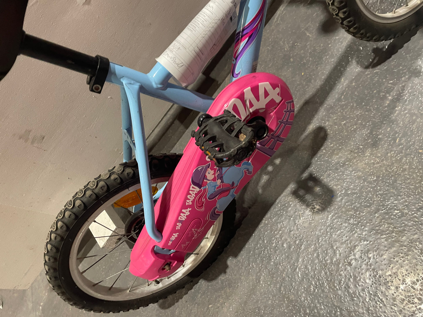 Serviced B-Twin Wendy Pony Children' Bike, 16" (Pre-Loved)