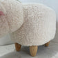 White Fluffy Unicorn Stool (Pre-Loved)