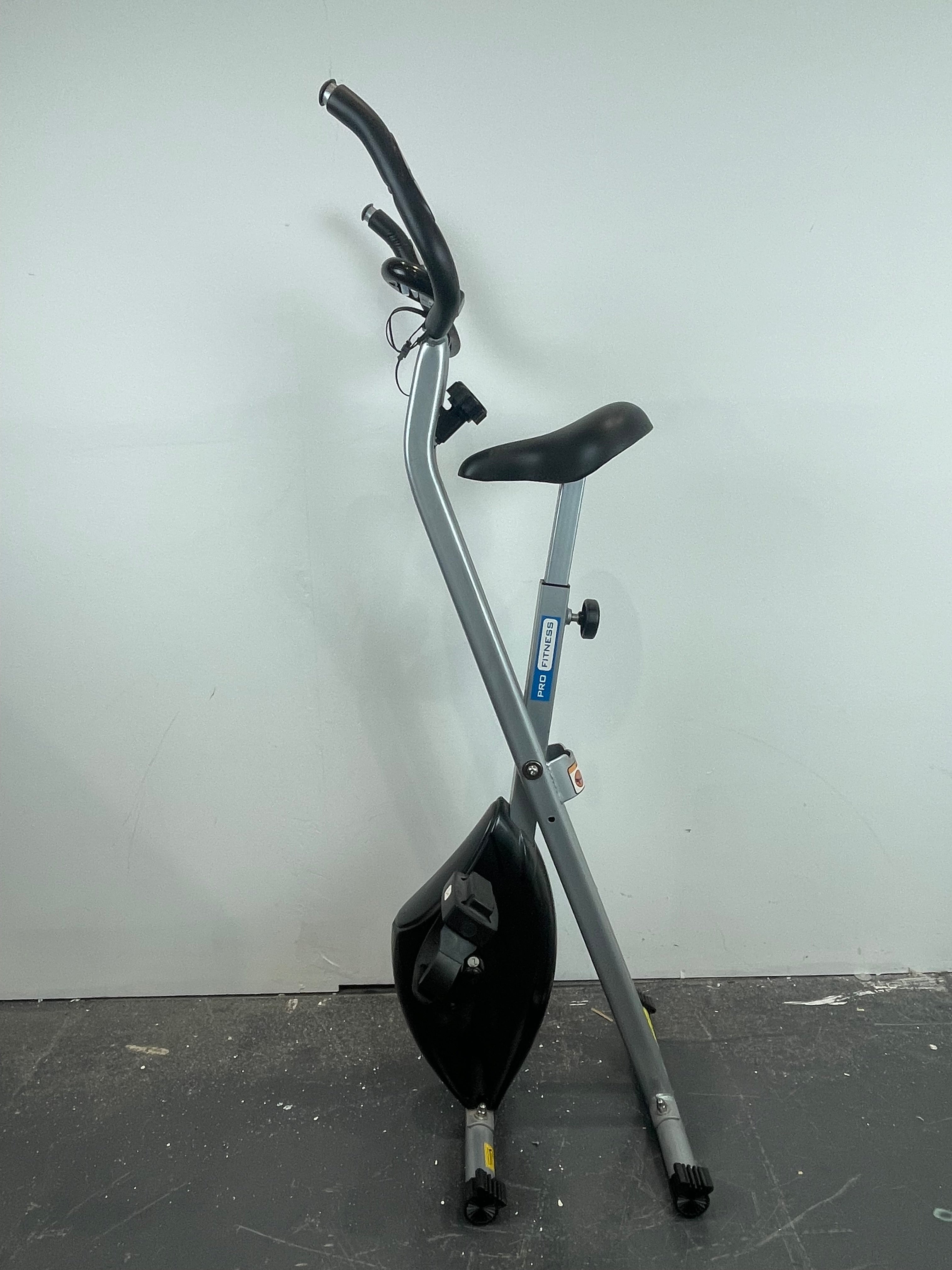 Pro Fitness Black Foldable Exercise Bike Pre loved Renew Greater Manchester