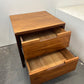 Rustic Two-Drawer Side Table (Pre-Loved)