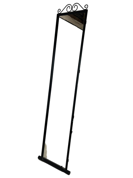 Black Metal Full Length Mirror (Pre-Loved)