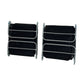 Set Of 2 Black Folding Sun Loungers (Pre-Loved)