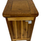 Rustic Solid Wood Slim Bedside 2 Drawer Tables (Pre-Loved)
