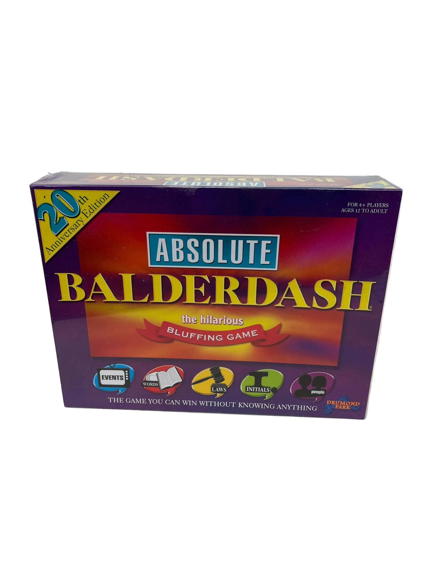 Absolute Balderdash Board Game (Unused)