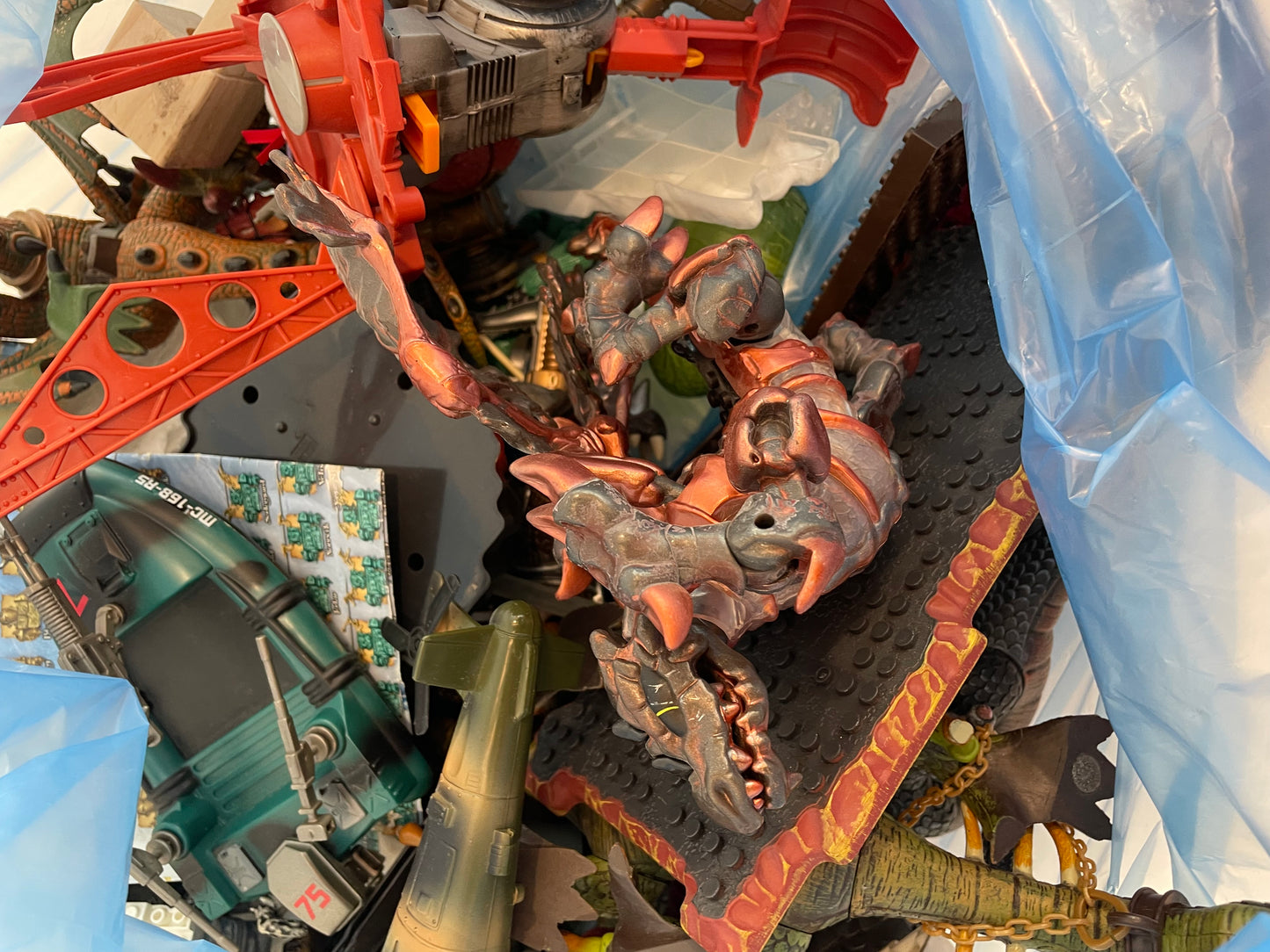 Job Lot Dragons Krystal Wars Mega Bloks x2 Bags (Pre-loved)