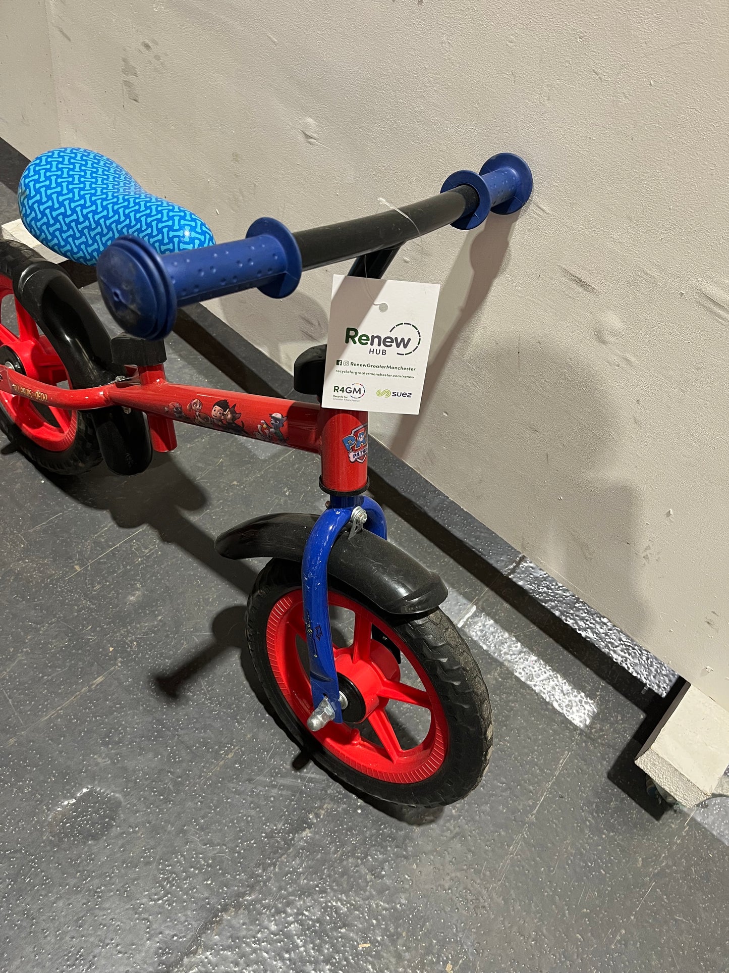 Paw Patrol Red 12” Children’s Balance Bike (Pre-Loved)