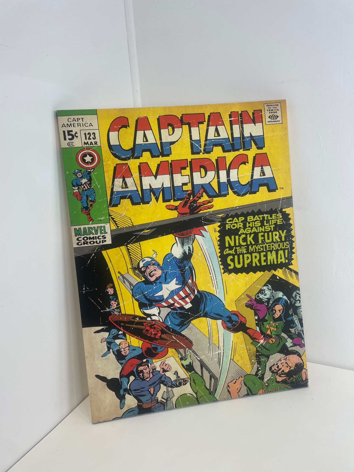 Captain America Canvas (Pre-loved)