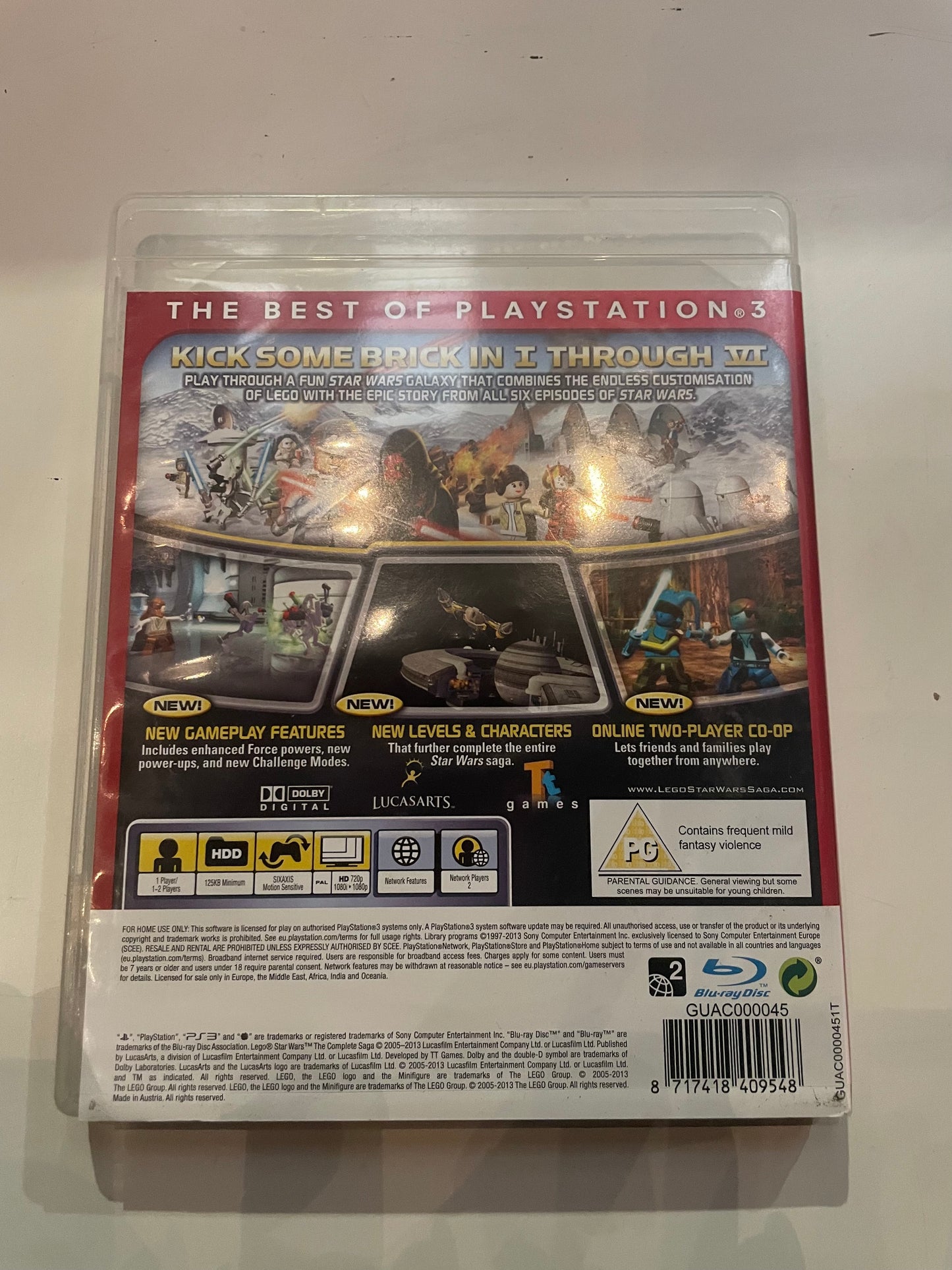 PS3 Lego Star Wars- The Complete Saga (Pre-Loved)