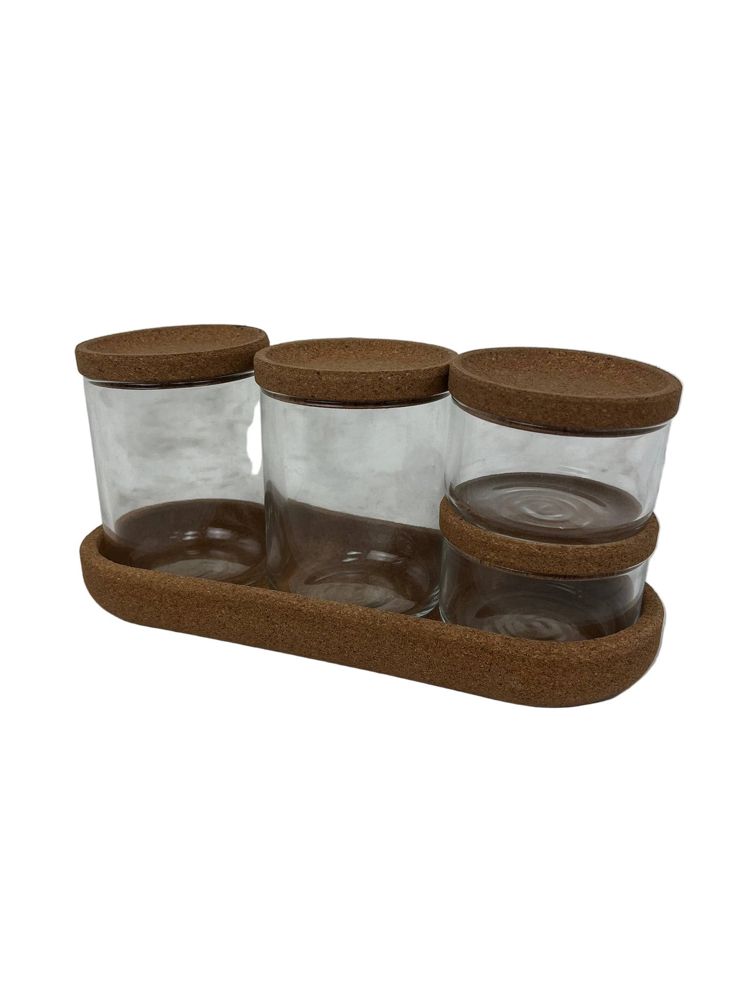 IKEA Saxborga 5-Piece Glass Storage Set (Pre-Loved)