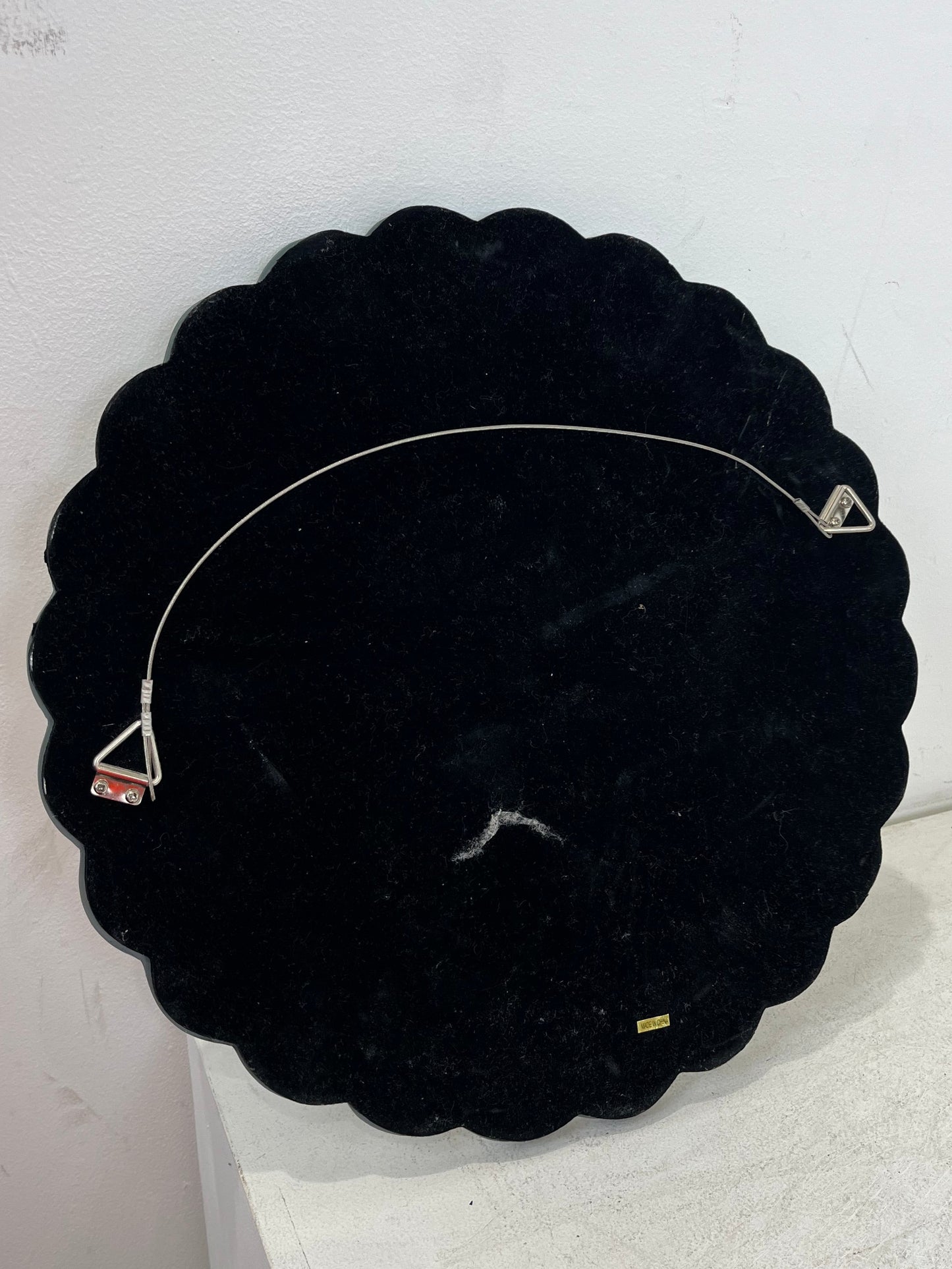 Flower Engraved Wall Mirror (Pre-Loved)