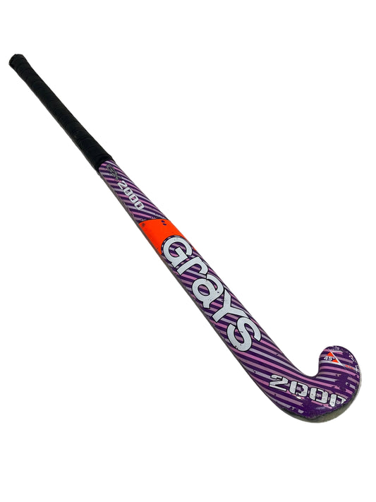 Grays Purple Striped GX Series 2000 Junior Field Hockey Stick (Pre-Loved)